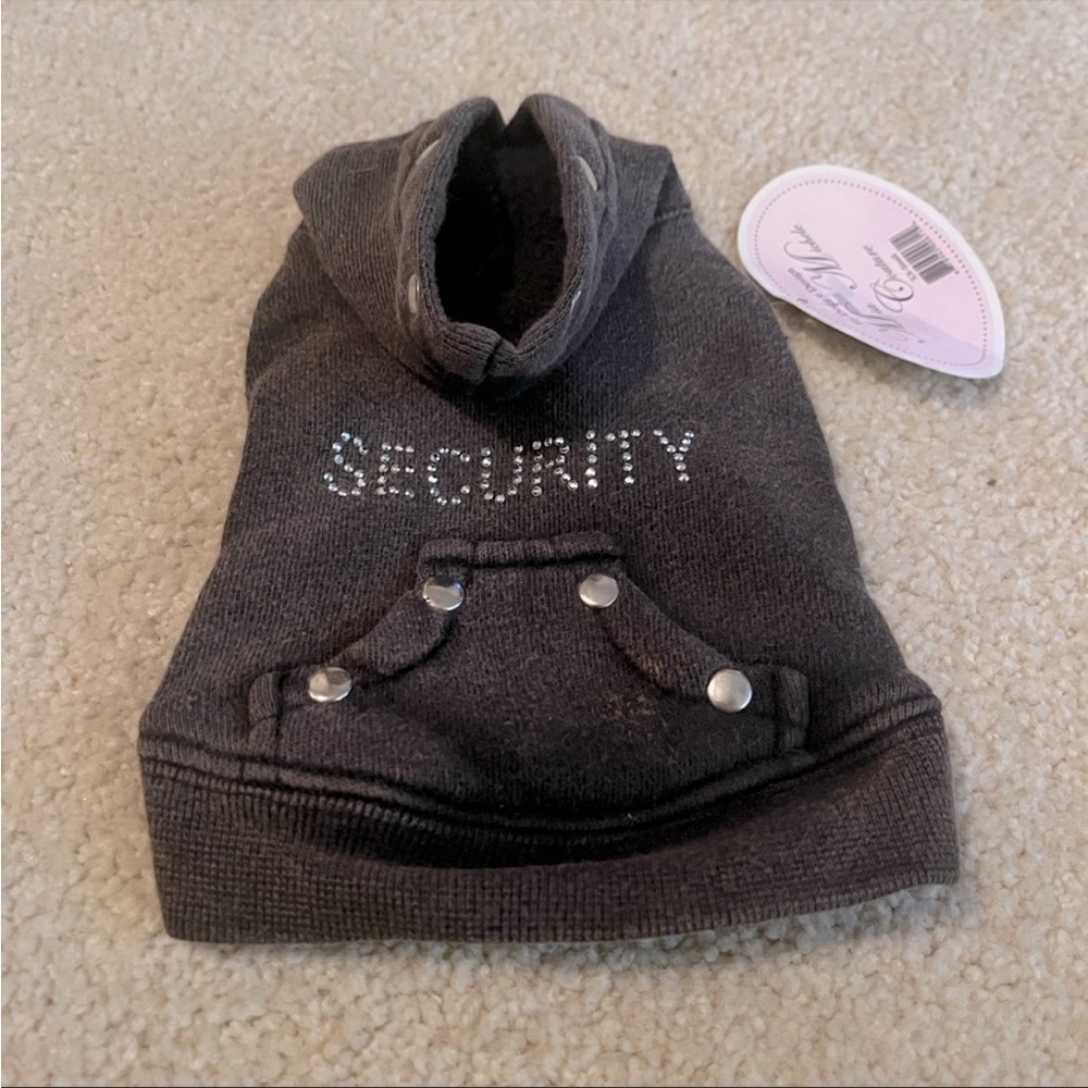 🎉HPx3🎉 Security Mia Couture Dog  costume Jacket Coat XXS